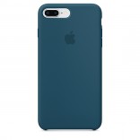 Силиконовый чехол для iPhone 8 Plus/7 Plus - цвет «космический синий»