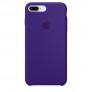 Силиконовый чехол для iPhone 8 Plus/7 Plus - цвет "фиолетовый" - 