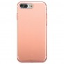 Чехол Baseus Simple Series Transparent для iPhone 8 Plus / 7 Plus (розовый) - 