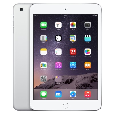 iPad mini 3 (LTE) 128Gb - Silver iPad mini 3  (с мобильным интернетом) с сканером Touch iD. Ваш отпечаток пальца — это самый надежный пароль и теперь он в маленьком планшете от Apple. 