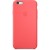Силиконовый кейс для iPhone 6 - розовый