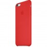 Кожаный кейс для iPhone 6 Plus - красный - 