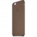 Кожаный кейс для iPhone 6 Plus - коричневый