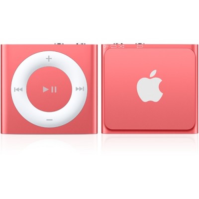 iPod Shuffle (красный) Яркий, удобный, маленький плеер от Apple iPod shuffle 2 Gb с креплением. Изящный корпус из анодированного алюминия. Восемь потрясающих цветов.