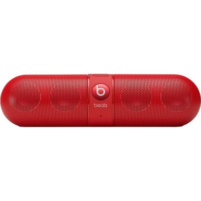Портативная колонка Beats Pill - красная Портативная маленькая Bluetooth-колонка (чистый и объемный звук) Beats Pill с функцией громкой связи.